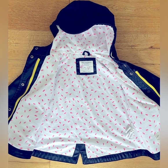 Zara raincoat navy blue 12-18 months - Picture 5 of 5